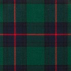 Shaw Green Modern 16oz Tartan Fabric By The Metre